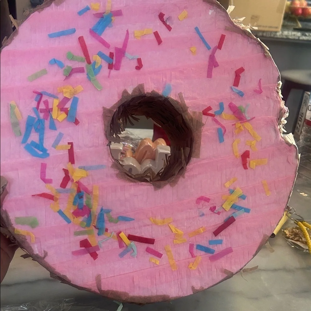 Pink  Donut Piñata